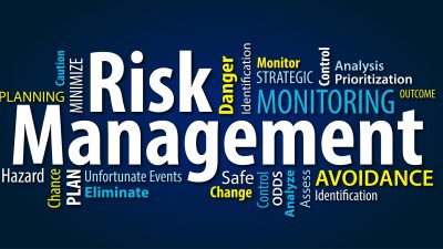 Risk Management word cloud